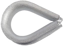 PUNTKOUS  -  9 MM Eenheid type STUK groefbreedte 8 mm ca. gewicht 30 gr inwendige breedte 20 mm inwendige lengte 32 mm voor diameter draad 7 mm