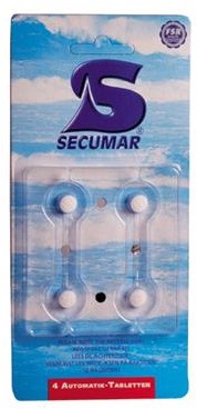 PILL-BOX SECUMAR (4 STUKS) Eenheid type SET activeersysteem Secumar verpakt per 4 omschrijving Secumar Pill-Box
