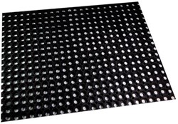 RUBBER RINGMAT OPEN 100 X150CM Eenheid type STUK afmetingen 100 x 150 cm gewicht 12,5 kg