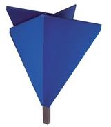 SEINKEGEL BLAUW ALUMINIUM 60CM Eenheid type	STUK
afmetingen	60 x 60 cm
materiaal	aluminium
omschrijving	A.D.N. kegel
kleur	blauw