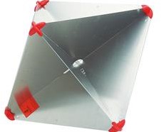 RADAR-REFLECTOR RORC 30X30X41 Eenheid type	STUK
afmetingen	300 x 300 x 415 mm
keur	RORC
type	middel