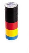 10X10MTR ISOL.TAPE 19MM/5KLEUR