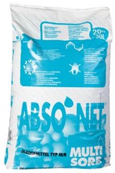ABSORPTIEKORRELS ZAK 20KG. 55 Eenheid type	STUKgewicht.   	20 kgverpakking	zak