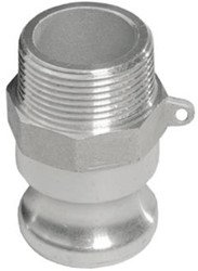 *KAMLOK M-DEEL ALU.      4" BU