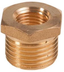 MESS.VERLOOPRING 1/4" X 1/8"BI Eenheid type	STUKbinnendraad	1/8"buitendraad	1/4"