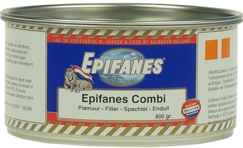 Epifanes Combi Plamuur blik 0,75kg
