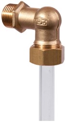 PEILGLASKNIE 1/2"   BOVENZIJDE 	