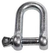D-sluiting + oogb.verz. 10 mm  3/8"