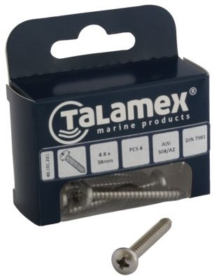 Plaatschroef ck 4.8x19 philipskruis (6)